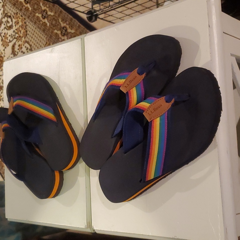 LL Bean Flip Flop sz 6 - Picture 2 of 7